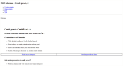 Desktop Screenshot of cenikpraci.cz